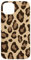 Hülle für iPhone 14 Plus Leo Print Design Beige Braun Raubtier