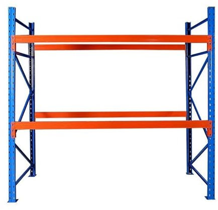 Palettenregal Anbauregal 2,5 m hoch x 2,55 breit x 1 tief - Fachlast 1000kg -Schwerlastregal
