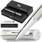 Wordsworth and Black Rollerball Pen - Luxury Pen - Chrome Finish, Silver Lacquer, Ink Refill, Refillable Gift for Men & Women, Professional Writing, Nice and Fancy Pens and for Work