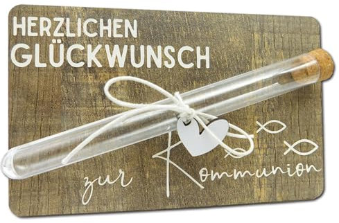 Geldgeschenk zur Kommunion I Kommunion Geschenke für Mädchen und Jungen I Kommuniongeschenk I Geldgeschenke I Geldverpackung I Geschenk I Geld von Herzen verschenken I Erstkommunion