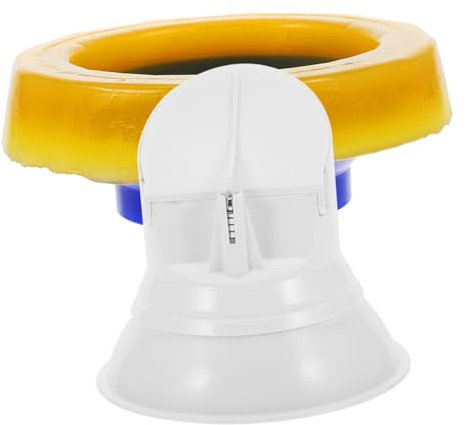 Gadpiparty 1set Anello Di Guarnizione Per Toilette Con Flangia Sigillante Spessa Per Alta Pressione Facile Da Pulire Resistente Perdite e Odori Accessorio Per Bagno