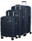 American Tourister Skymax - set valigia a 3 parti, blu (mezzanotte blu)