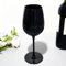 CONSTANCEY Black Wine Glasses Wine Decanter Set, 16 Oz Champagne Glasses Set of 2, Carafe U Shape Wine Aerator, Black Vintage Goblet Wine Glasses, for Toasting Anniversary Wedding Christmas (1 Glass)
