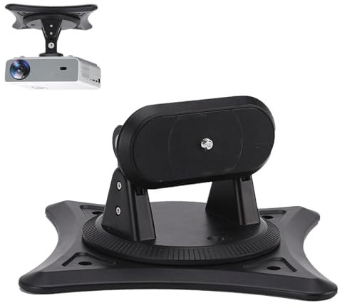 Multi-Function Projector Stand, Pan-tilt Projector Bracket, 360 Degree Projector Mount, Adjustable Projector Ceiling Mount, Portable Desktop Projector Stand
