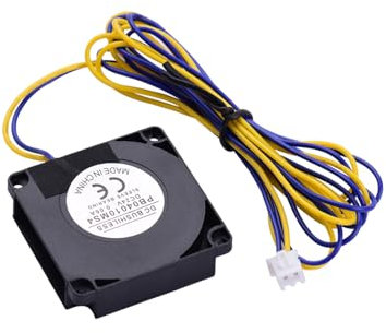 Ventilador sin escobillas de 2 piezas Ventilador de enfriamiento sin escobillas 40 * 40 * 10 mm DC 24V Compatible con Ender-3/Ender-3 Pro 3D Printer extrusor Hotend (DC 12V 0.12A)
