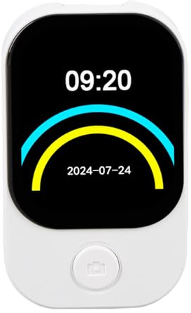 banapoy Lecteur MP3 avec Appareil Photo, écran Tactile 2,01 5.4, Lecteur MP3 MP4 Portable HiFi avec Radio FM, Haut-Parleur, Livre électronique, Réveil (avec Carte mémoire 128G)