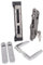 LOCINOX FORTY-SET ALU Einsteckschloss-SET Komplett für Drehtore, Flügeltore, Hoftore