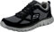 Skechers Burns Agoura, Men's Low-Top Sneakers, Black Grey, 11 UK
