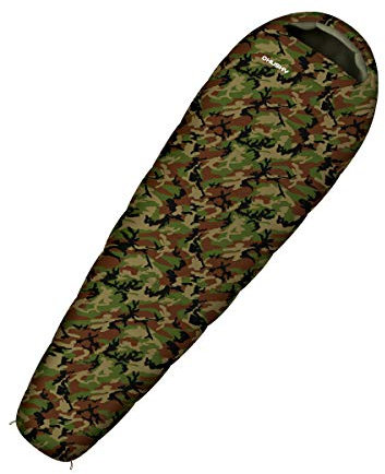 Husky Schlafsack Gama Junior Outdoor Army -10 ° C