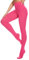 CozyWow Blickdicht Damen Strumpfhose Elastisch Semi Stützstrumpfhose in 25 Farben (Hot Pink, S)