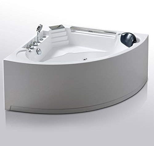 Bañera hidromasaje SPA Bañera de Esquina Piscina Hidromasaje 135 x 135 cm DAISY
