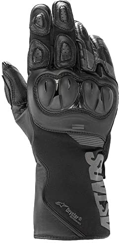Alpinestars SP-365 Drystar Motorradhandschuhe, schwarz/grau, L