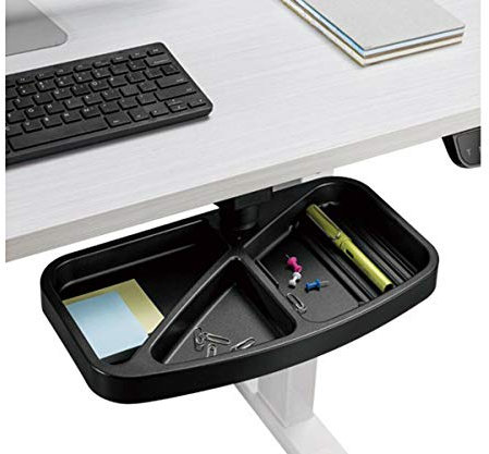 Systafex® Schreibtischschublade Unterbau Schublade Organizer Schubladenauszug Schwenkbar 360°