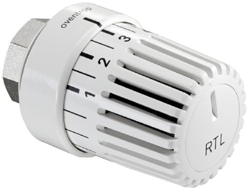 Ritzer by Oventrop - Termostato Uni RTLH, bianco, 10 – 40 °C per limitazione della temperatura di ritorno, adatto per regolazione della stanza singola a partire dall'anno di costruzione 1998, RTL