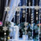 Acryl Eiszapfen Schneeflocke Anhänger - 10 Stück Deko Eistropfen, Weihnachtsbaum Kristall Schmuck, Christbaumschmuck