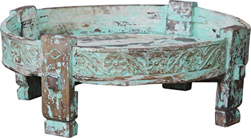 GURU SHOP Vintage Kaffeetisch, Beistelltisch - Modell 82, 26x74x74 cm