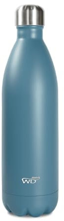 WD Lifestyle - Einfarbige Thermoflasche (1L, Hellblau)