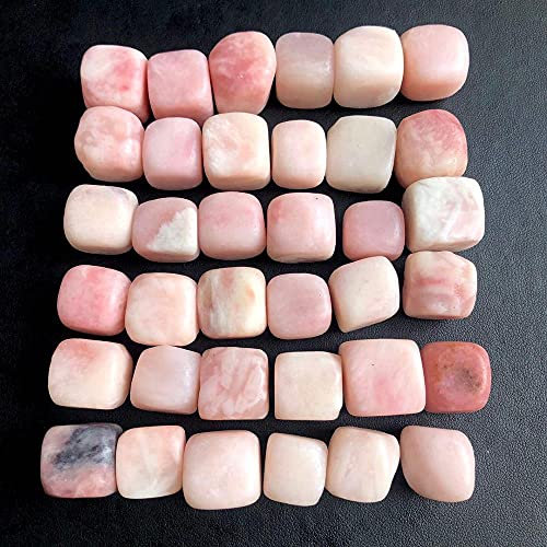 Opale Rose Naturelle Cristal Rose Quartz Cassé Petit Gravier Pierre Transparent Fish Tank Pot De Fleur Jardin Maison Ornement-100g_approx20-30mm