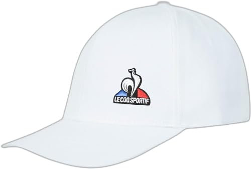 Le Coq Sportif Unisex ESS Cap Nr. 1 Mütze, New Optical White, Einheitsgröße