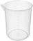 Utoolmart Plastic Measuring Cups Scientific Graduated Beaker for Pouring Cup Measure Mix Paint or Kitchen Cooking Baking 1000ml 1Pcs