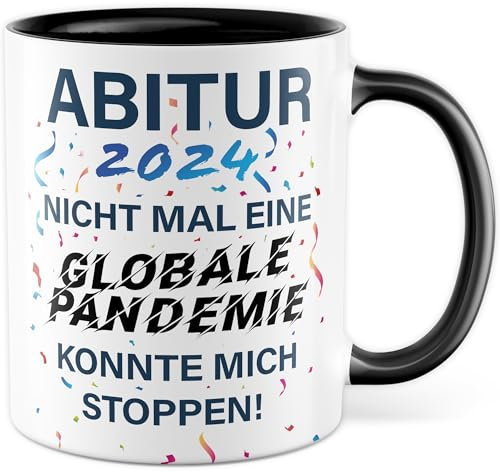 Abi 2025 Tasse, Abitur Geschenk Jungs Mädchen lustig, Kaffeetasse für Abiturient & Abiturientin zum Abschluss Deko Abiturgeschenk Kaffeebecher