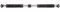 Klimmzugstange Türrahmen ohne Schrauben Teleskopische Klimmzugstange für Tür 80-130 cm Pull up Bar für Home Gym, Schwarz