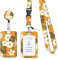 1 Stück Ausweishalter mit band, Kartenhülle Mit Band, Kartenhalter Ausweis, Badge Holder, Karten Schutzhülle, Id Card Holder Card Wallet Für Handy Lanyards, Ausweise, Büro Und Schulbedarf