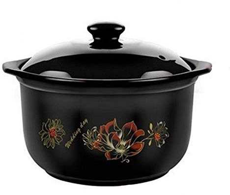 Cazuela de Terracota Olla de Terracota Cazuela de cerámica - Resistencia a Altas temperaturas Deliciosa (Capacidad 2.2l)