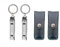 Ginalaia Stainless Steel Portable Nail Cutter，German Keychain Nail Clipper with File for Man and Women, Ultra Thin Flat Nail Clipper Perfect Use for Traveling、 Home 、 Office (Pack of 2)