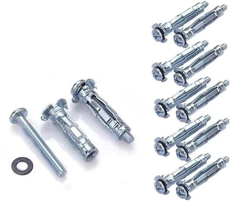 Vite ad espansione, bulloni ad espansione in acciaio inossidabile, viti, viti, bulloni ad espansione Ancoraggio per cartongesso Tappo per cavità in cartongesso Tassello Ancoraggio a parete cavo per