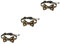 Amosfun 3 STK Halloween-Kragen Halloweenkostüm Halloween kostüm Spinne süßes Katzenhalsband Krawatten für Jungen Lederhalskette für Hunde Halloween-Haustierhalsbänder Hündchen