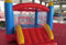 Ballsea Château Gonflable en PVC avec souffleur, Trampoline, Toboggan, Filet de sécurité. Ce château Gonflable est fabriqué en PVC. Il Convient à la Maison, à l'extérieur, à la crèche ou au Commerce