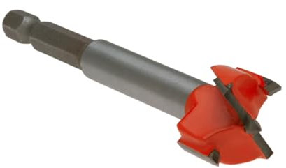 Foret Forstner 22mm 1PCS Mèche à Fraise le Travail du Bois Carbure Coupe-trou de Charnière D'armoire pour le Bois le Plastique le Contreplaqué Meubles Outils de Bricolage Acier au Carbure (22x90mm)