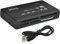 NIEI Lector de tarjetas USB 2.0 lector de tarjetas de memoria rápida transmisión de datos todo en uno lector de tarjetas adaptador microsd soporte TF SD Mini SD MS XD Negro
