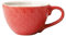 Tazza da caffè grande, 700 ml, grande ciotola con manico, ciotola per cereali con manico, tazza da caffè XXL, tazza da caffè grande in ceramica (rosso, 380 ml)
