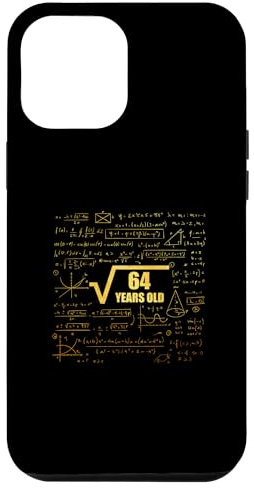 iPhone 14 Plus 8th Birthday Square Root of 64 8 Years Old Math Fun Case