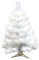 Weihnachtsbaum, weißer künstlicher Weihnachtsbaum mit Stand 2ft Lebend dekorativ Kleiner Weihnachtsbaum Abnehmbarer Weihnachtsdekorationen für Zuhause, Mini -Weihnachtsbaum, Kleiner Weihnachtsbaum