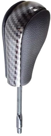 Aqxyhjk Auto Kurze Lange Getriebe Stick Auto Automatische at Shift Schaltknauf for E39 E46 E53 E60 E61 E63 E64 E83 e81 E82 E87 E90 E91 E92 E93(Carbon Fiber-Long)