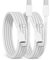 Câble USB C vers USB C 2M, 2Pack 60W Cable USB C Apple iPhone 16 15 Charge Rapide, Type C Cordon de Données en Nylon Tressé pour Apple iPhone 16 Pro/16 Pro Max/15 Plus/15 Pro Max/iPad Pro 12.9 inch