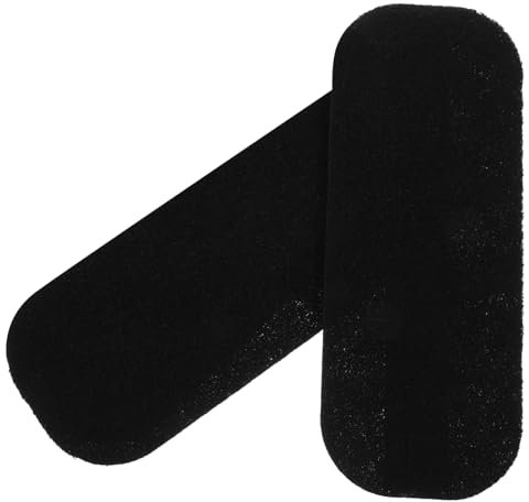 OSALADI 2pcs Ceiling Fan Filter Activated Carbon for Fan Blades Air Purifying Self-adhesive