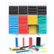 SNZ Lot de 530 gaines thermorétractables étanches - 5 couleurs et 12 tailles - Gaine Thermorétractable pour Fil Electrique Câbles Isolants, Réparations de Câbles