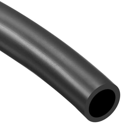 TOP-VIGOR Lubricating Oil Hose, 10mm x 14mm x 2M Rubber Tubing Hose Rubber Pipe for Irrigation, Small Equipment, Outdoor, Garden Water Tubing, Black