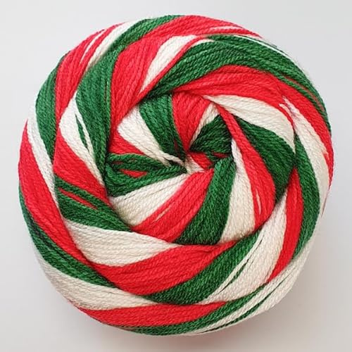 James C Brett Swurlywurly Double Knitting 200g Ball (SRL08 Christmas Cheer)
