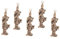 SHINEOFI 5st Avalokitesvara Buddha Statue Anhänger Kupfer Anhänger Selber Machen Schlüsselanhänger Selber Machen Diy Anhänger Aus Antikem Messing Kreativer Anhänger Aus Messing Metall
