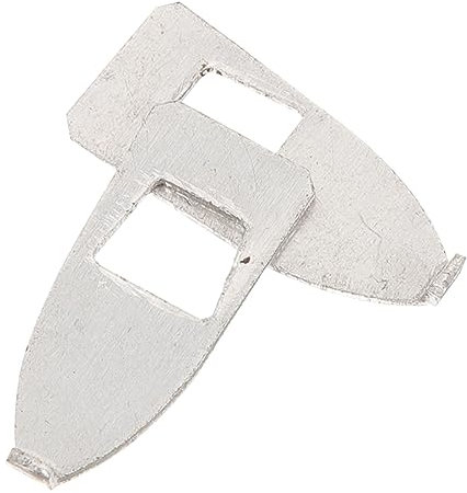 TOYANDONA 2 Stück Metall Violine Bogen Spitzen Ersatzteile Violin Zubehör Leicht Langlebig Für Geige Cello Bratsche