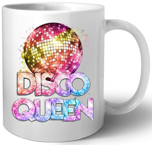 luxogo Disko Königin Keramik Tassen Mug