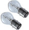 Generisch BA20d S2 35/35W 12V Motorrad Halogenscheinwerfer Superhelle Fernlicht Abblendlicht Roller Moped Motoroller Scooter Bilux Lampe Glühbirnen 2er SET