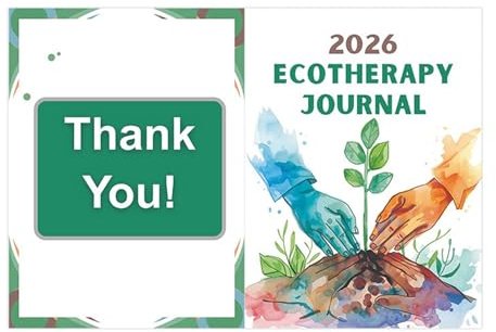 Tagebuch 2026 Ecotherapy – Geführtes Schreibtagebuch, Reflexpraxis mit Naturfokus, Wellnessgeschenk mit Achtsamkeit, strukturiertes Notizbuch, Premium-Papier für emotionales Gleichgewicht
