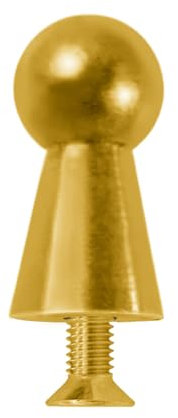 DIY Gürtelschnalle Schrauben Haken für Gürtel Handtasche Zubehör, gold, 2 mm