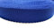 Polypropylen-Gurtband, 25 mm breit, Blau, mit einer Bruchdehnung von 440 kg, zur Verwendung als Spann- und Zuggurt, blau, 100 m